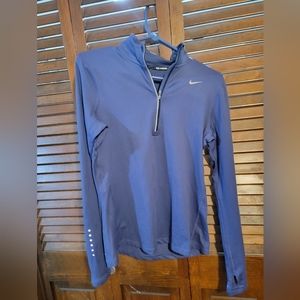 1/4 zip up small nike